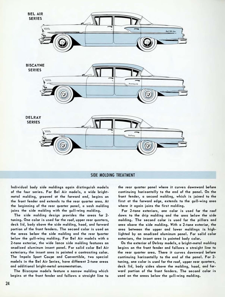 1958 Chevrolet Engineering Features Booklet Page 94